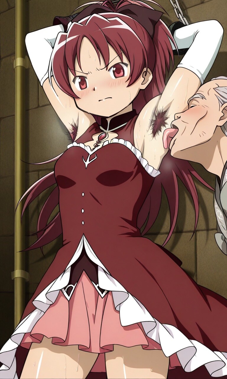 魔法少女の腋毛を舐めたい❤️