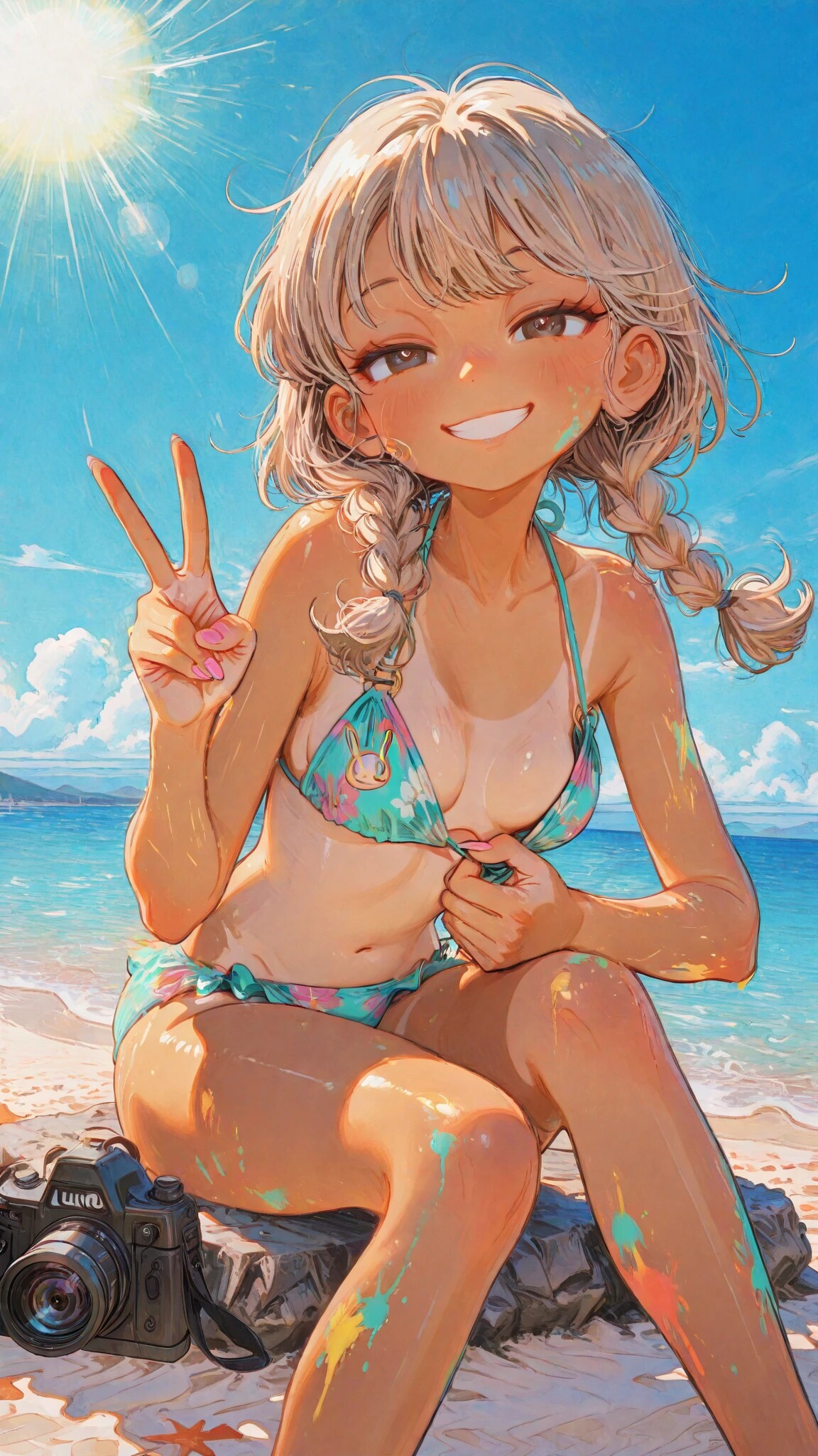 ひやけ(呪文拝借しました)