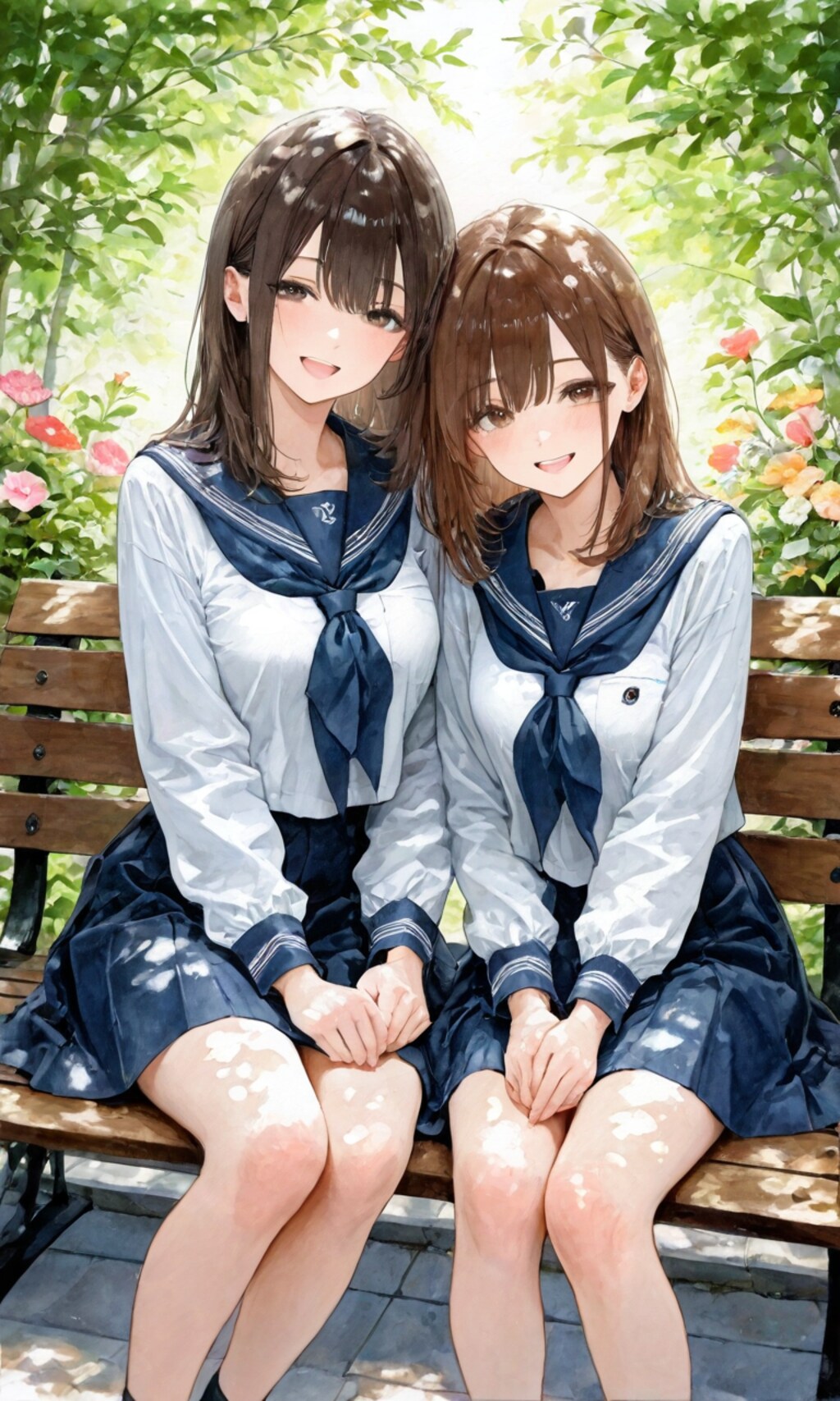 じゃれ合う子たち