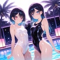 水着の女子 #003 2枚目
