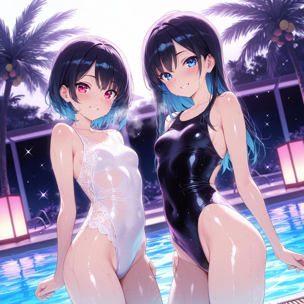 水着の女子 #003