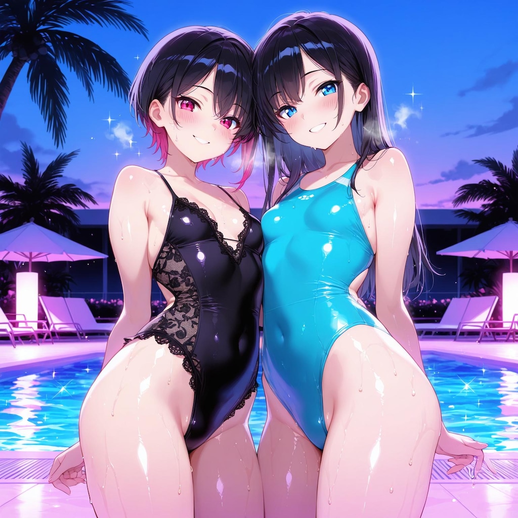 水着の女子 #003