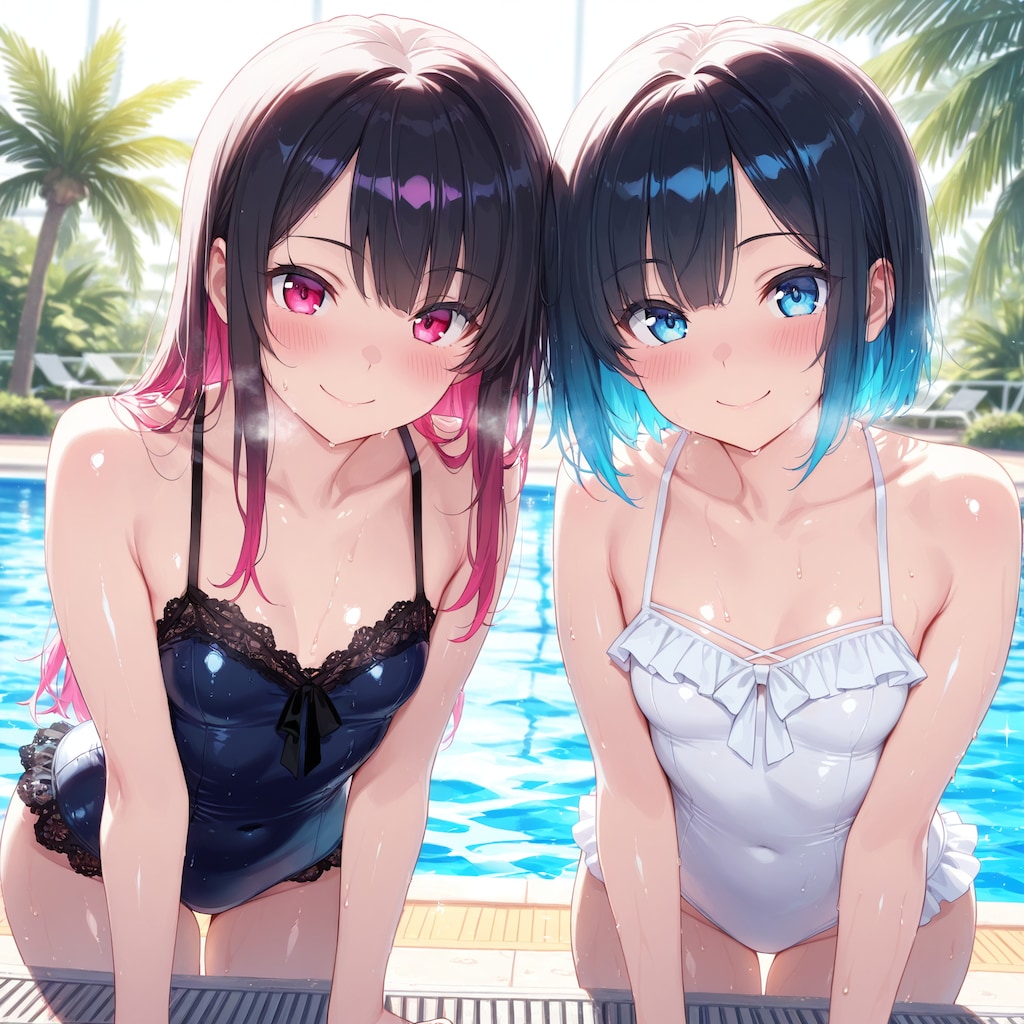 水着の女子 #003