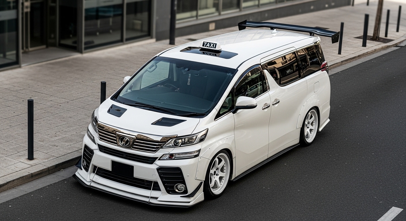 ヴェルファイアタクシーのドリ車 | の人気AIイラスト・グラビア