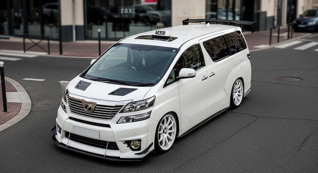 ヴェルファイアタクシーのドリ車