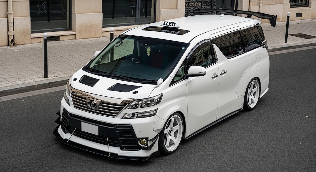 ヴェルファイアタクシーのドリ車
