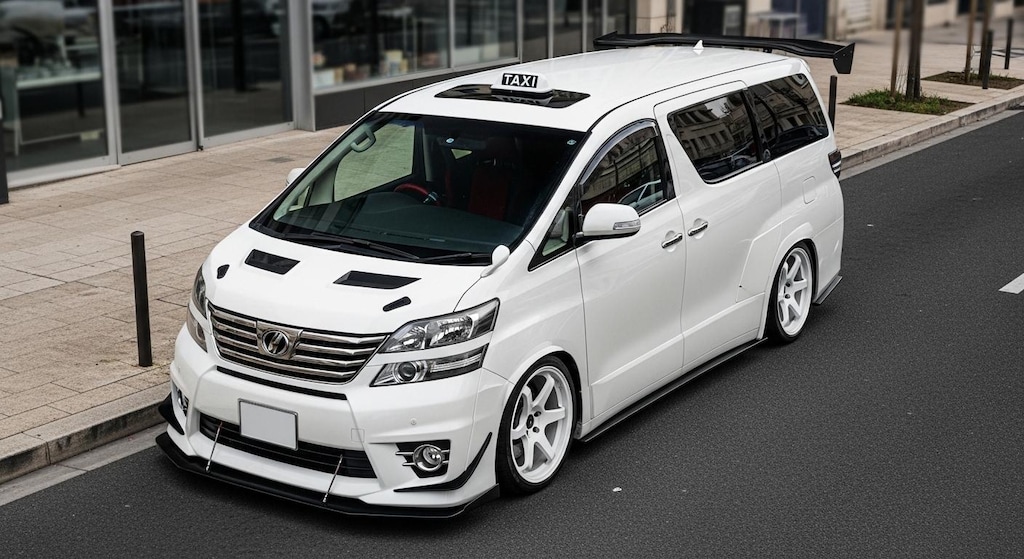 ヴェルファイアタクシーのドリ車