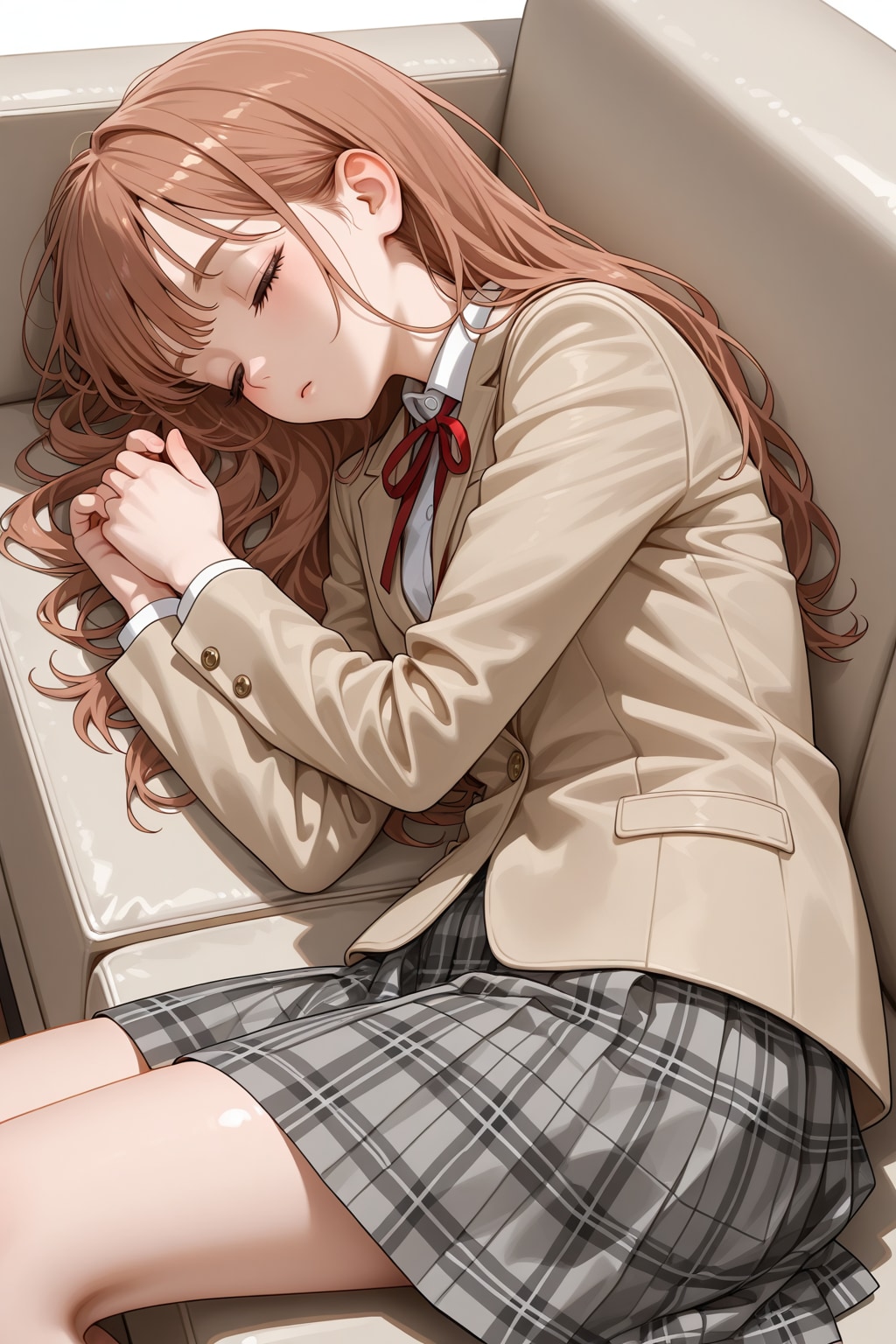 疲れて寝て | の人気AIイラスト・グラビア