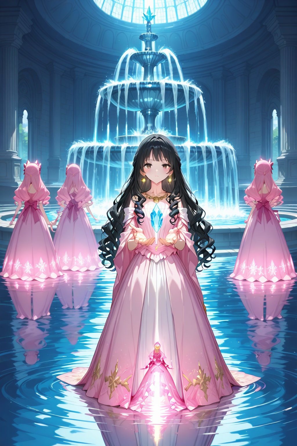 噴水 | の人気AIイラスト・グラビア