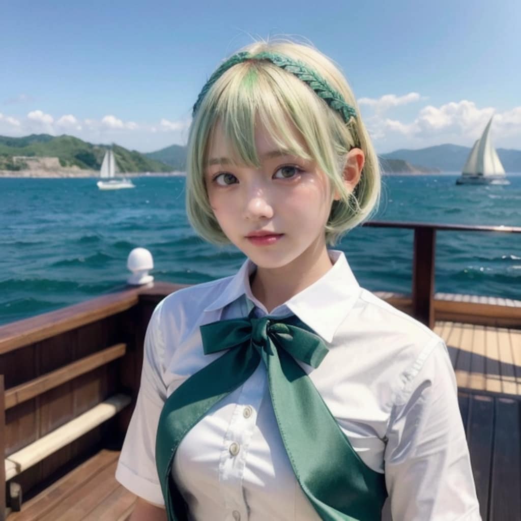 船旅に出るMESSちゃん