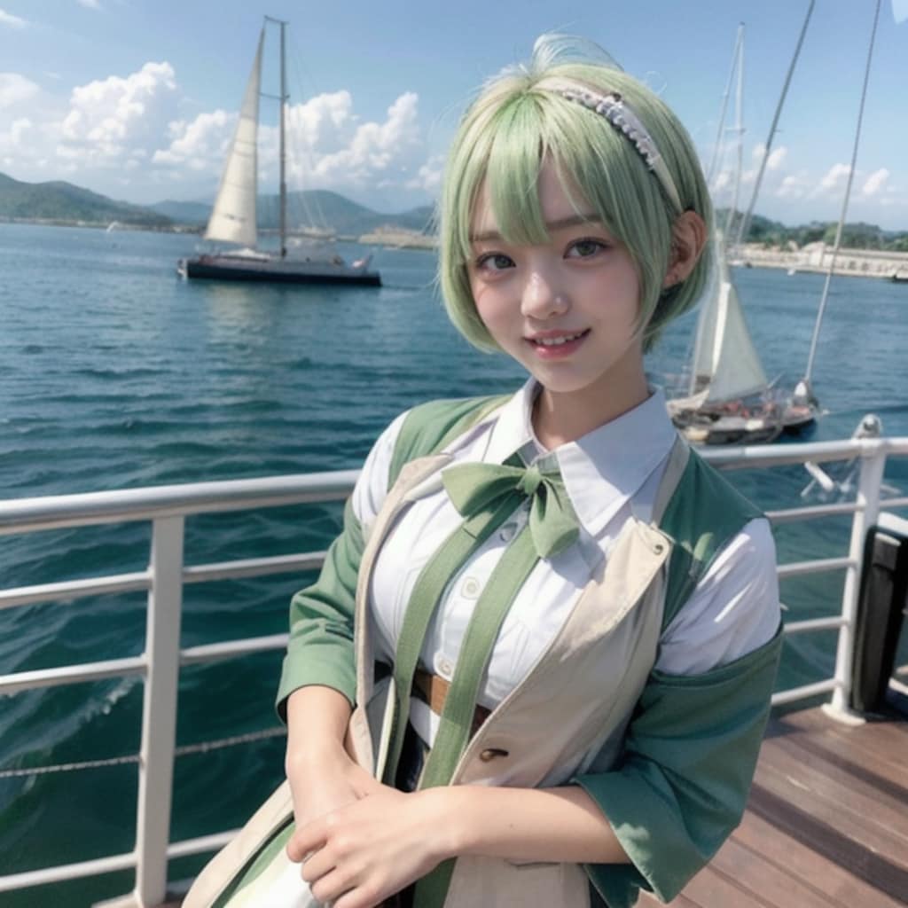 船旅に出るMESSちゃん