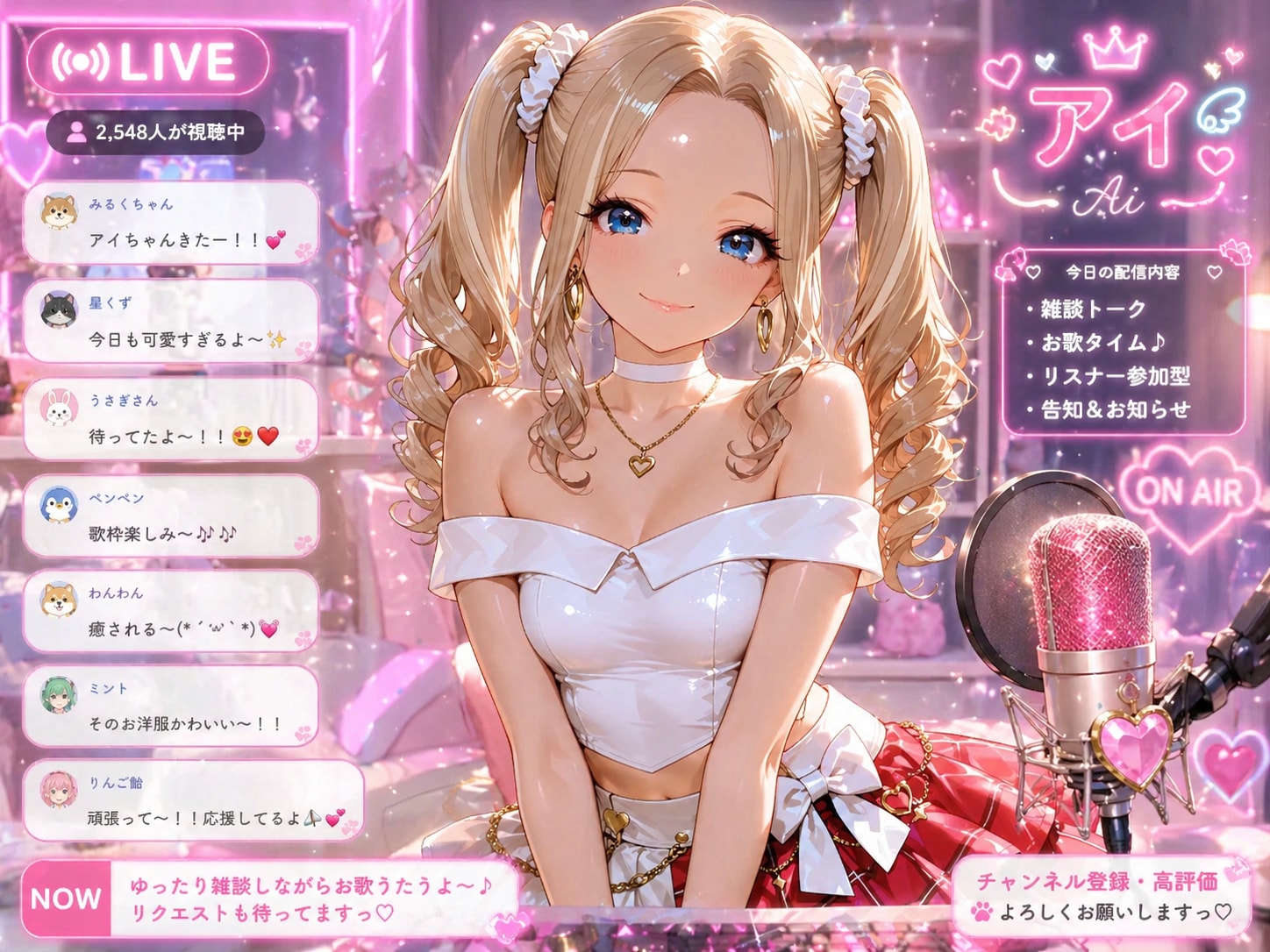 アイさん配信中 | の人気AIイラスト・グラビア