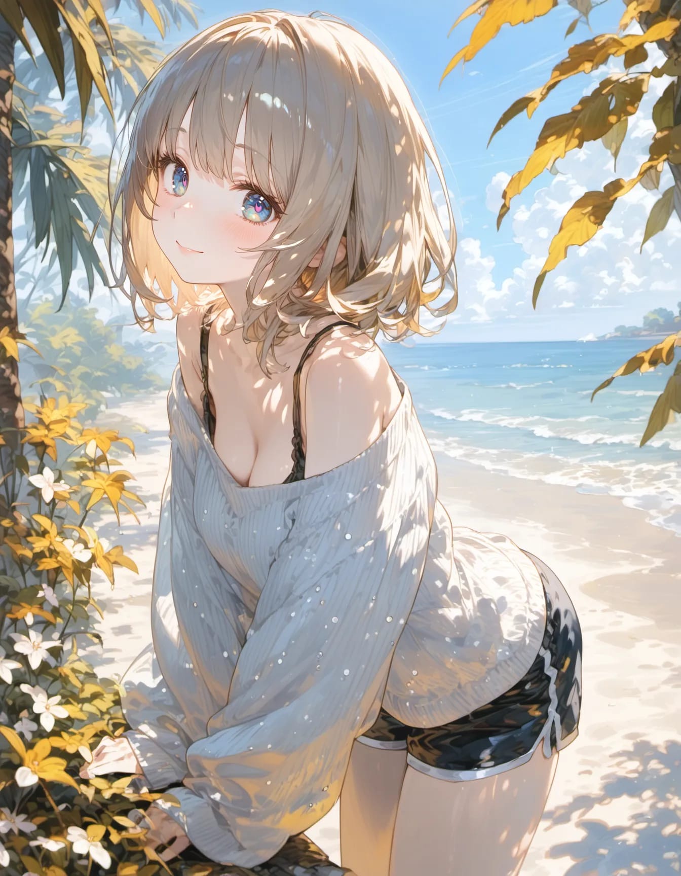 Breeze Through the Coastal Leaves