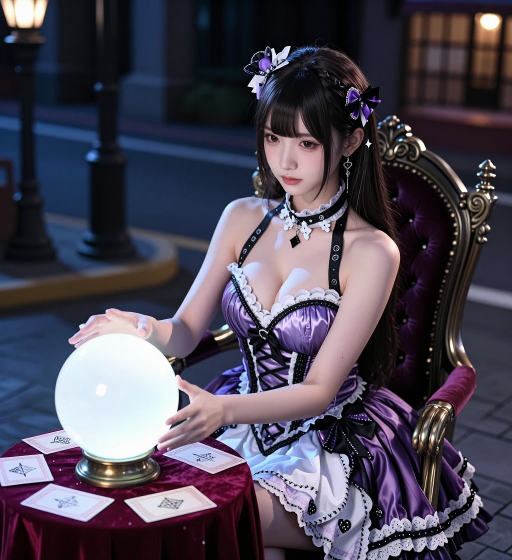 当たらないけど行列の占い師