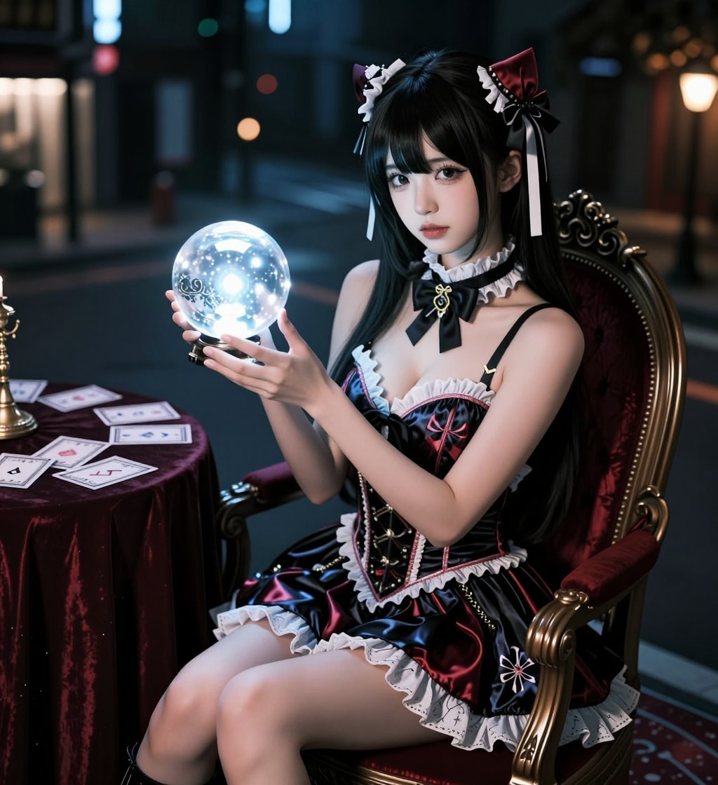 当たらないけど行列の占い師