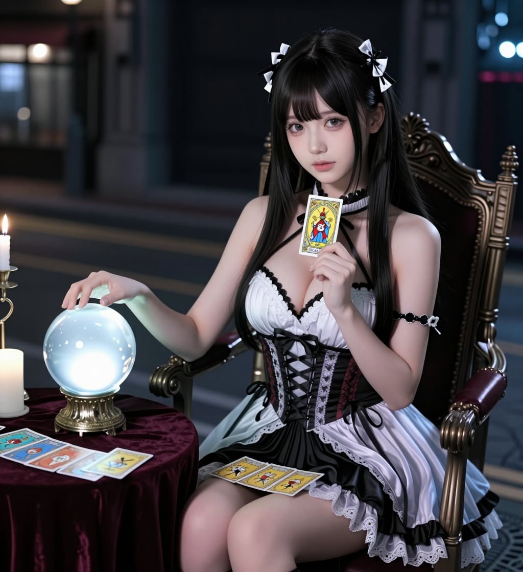 当たらないけど行列の占い師