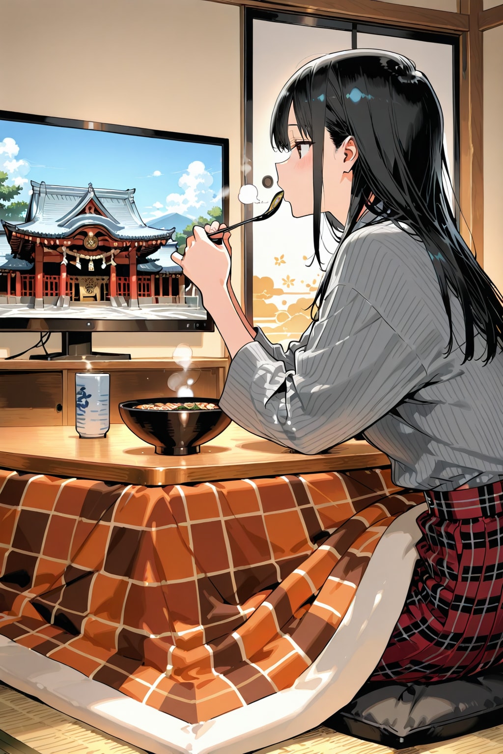 くそ寒いのに、