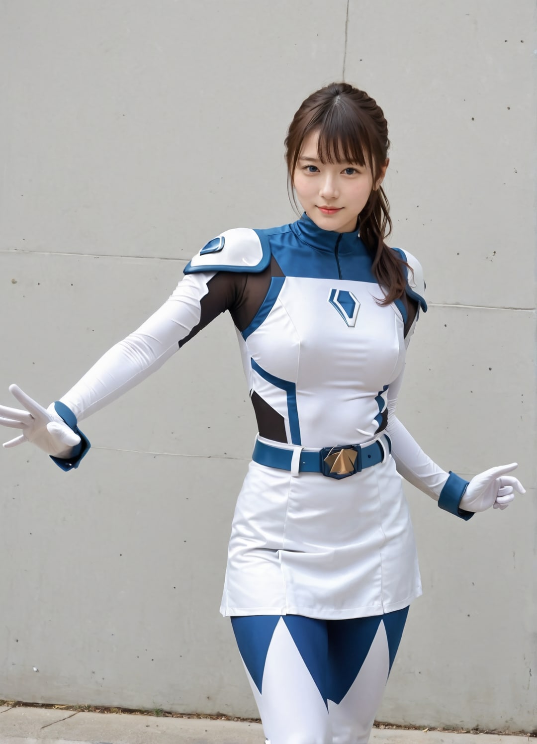 第一話　変態痴女戦隊　ブルー　いきなり負けそうになるｗ