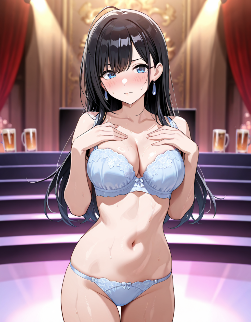 人妻限定！ランジェリーショー
