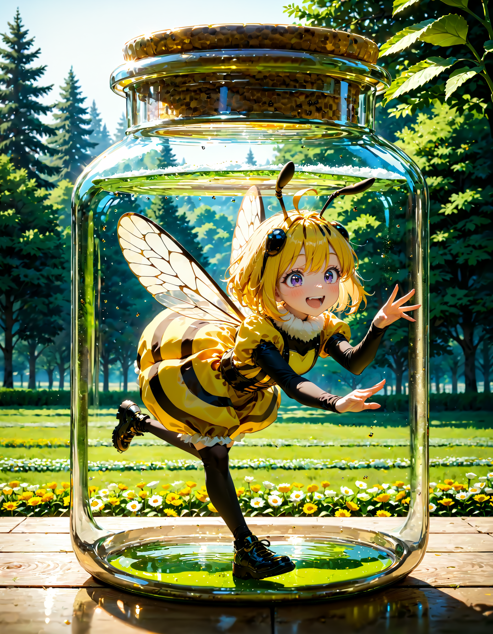 今日は何の日？　世界ミツバチの日 | の人気AIイラスト・グラビア