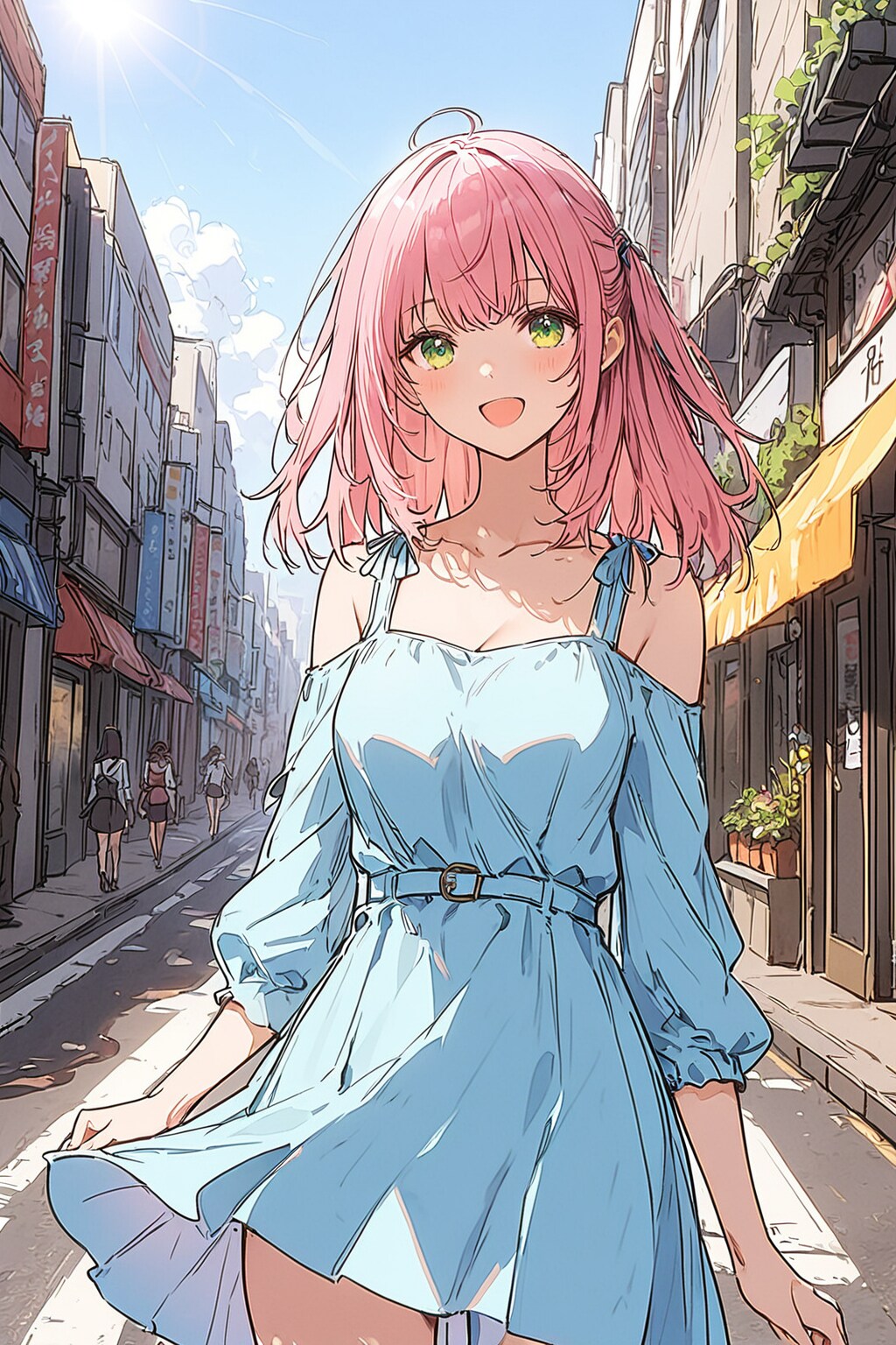 ある晴天日の休日 | の人気AIイラスト・グラビア