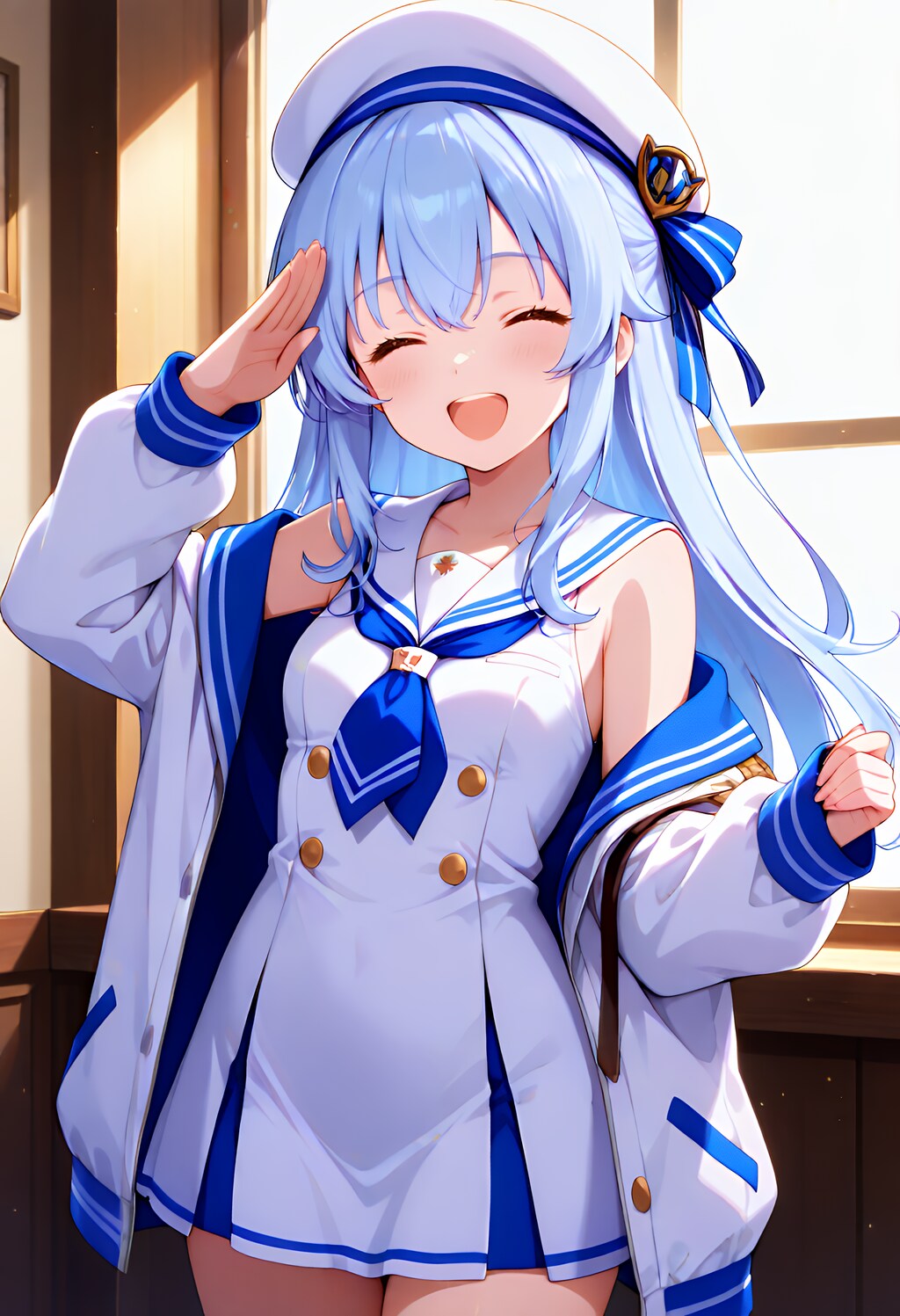 青と白のマリナージ