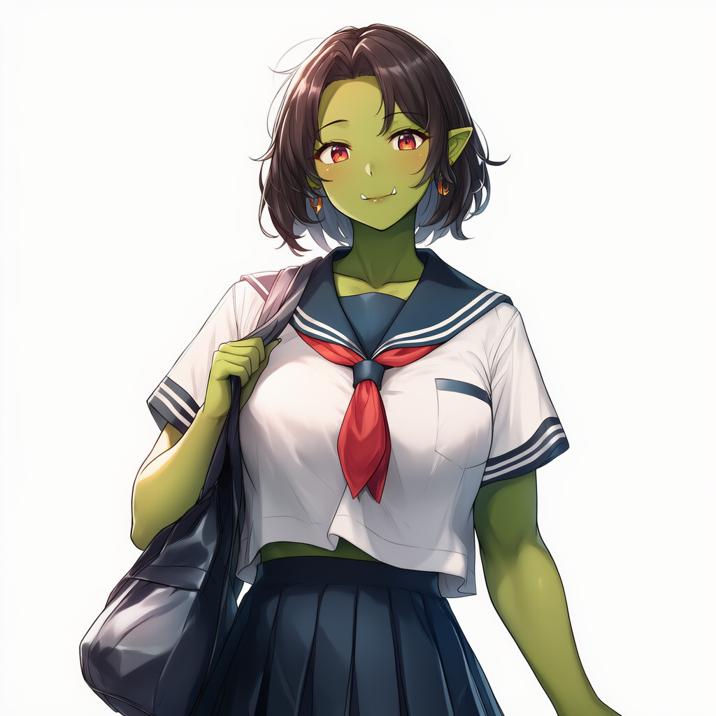 女子高生オーク