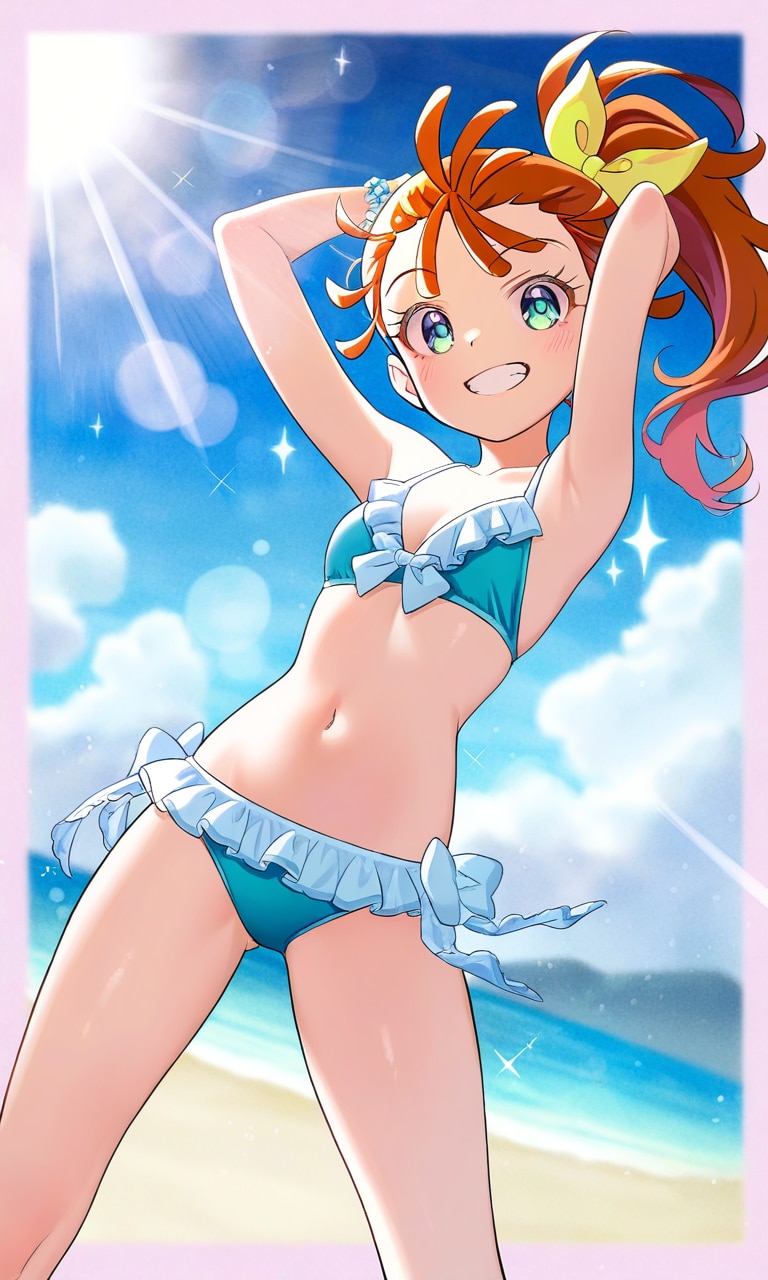 泳ぎに行くよ❗️夏海まなつ。