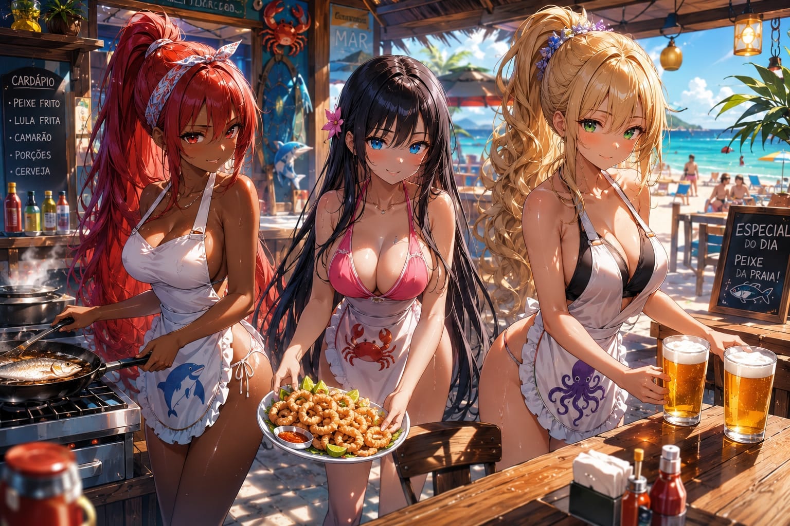 A day at the beach