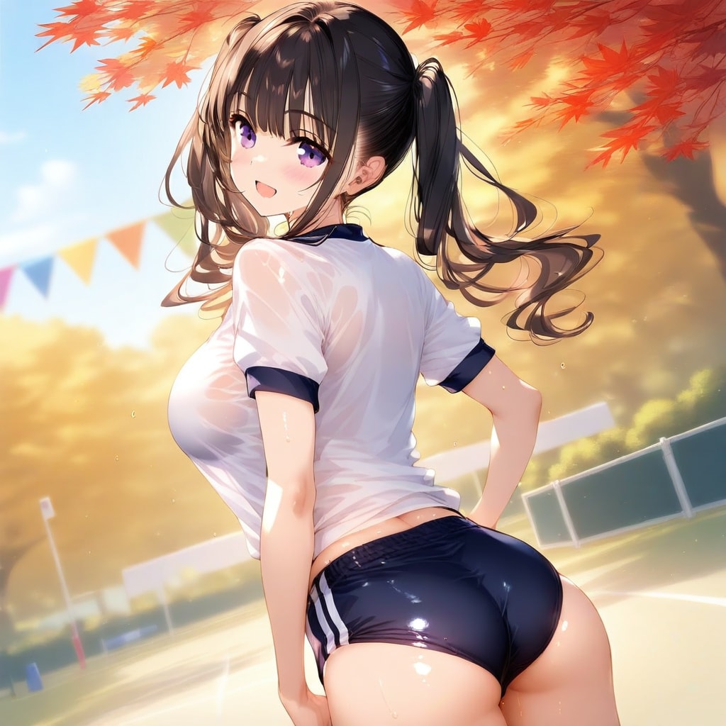 体育祭の瑛子さん