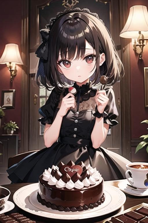 ちょこれぃとけぃき | の人気AIイラスト・グラビア