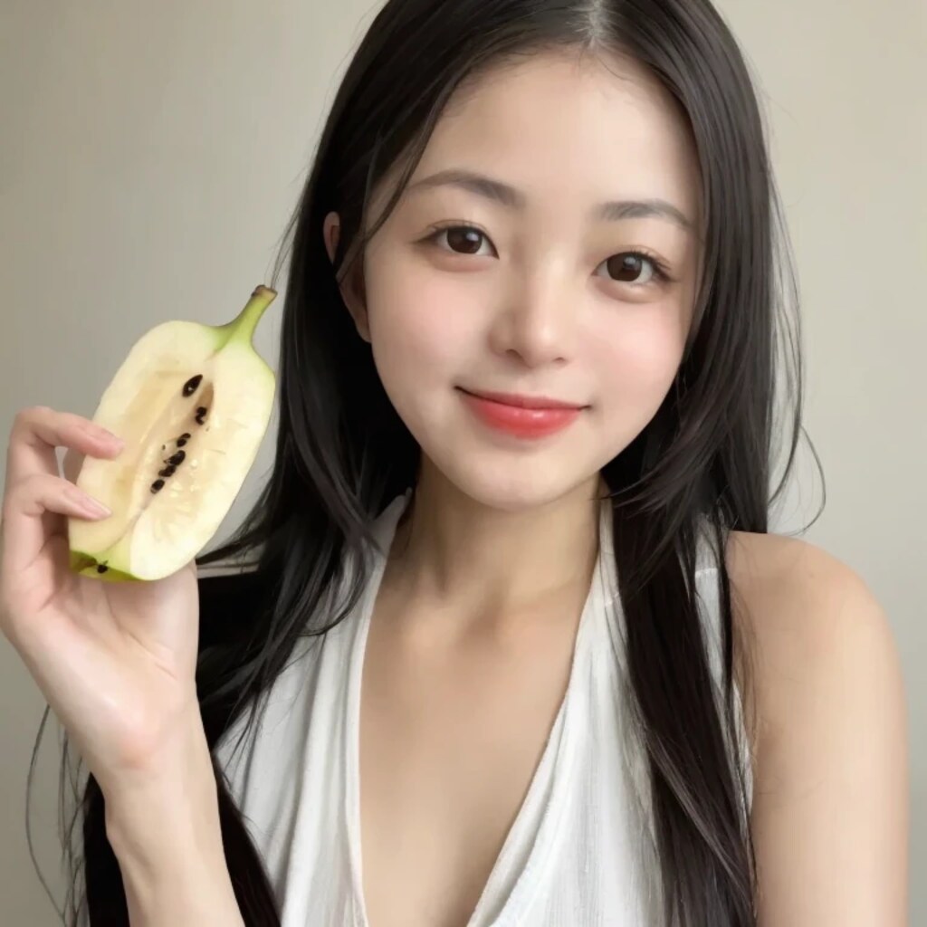 黒髪ロングで果実の美女６