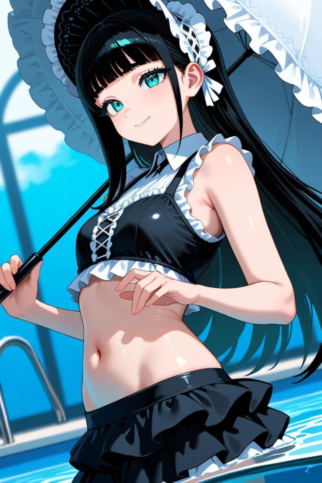 ゴシックな水着