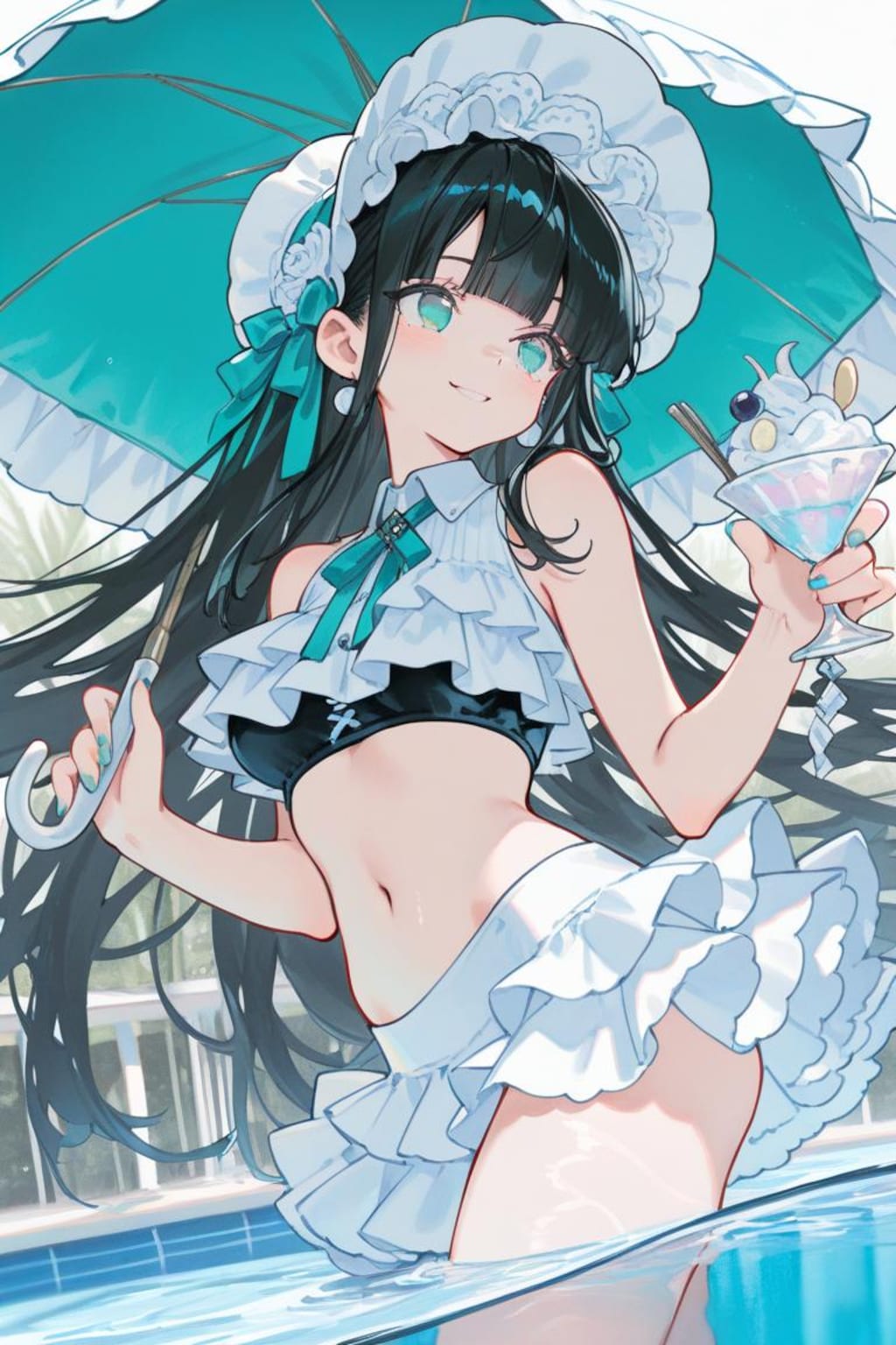 ゴシックな水着