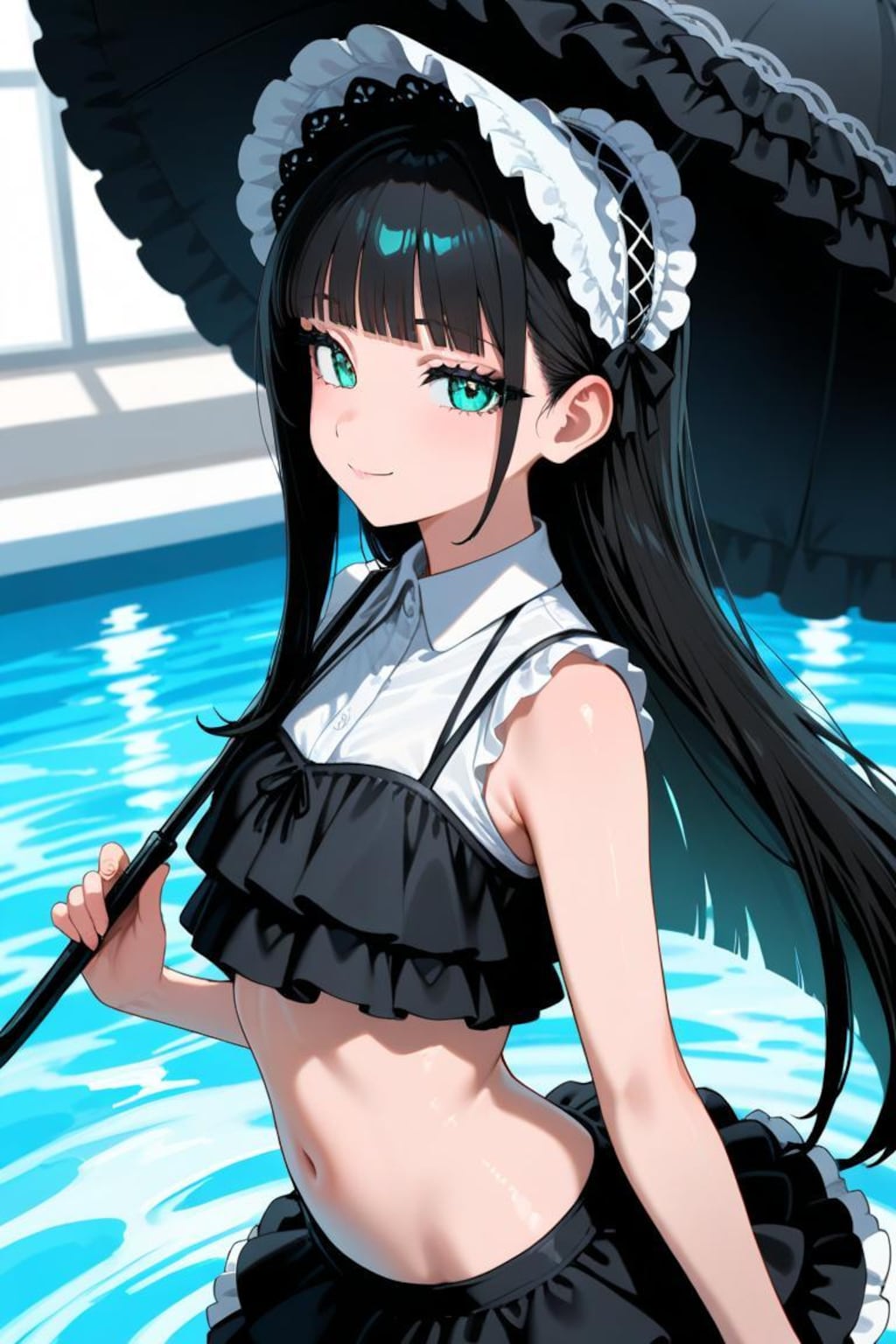 ゴシックな水着