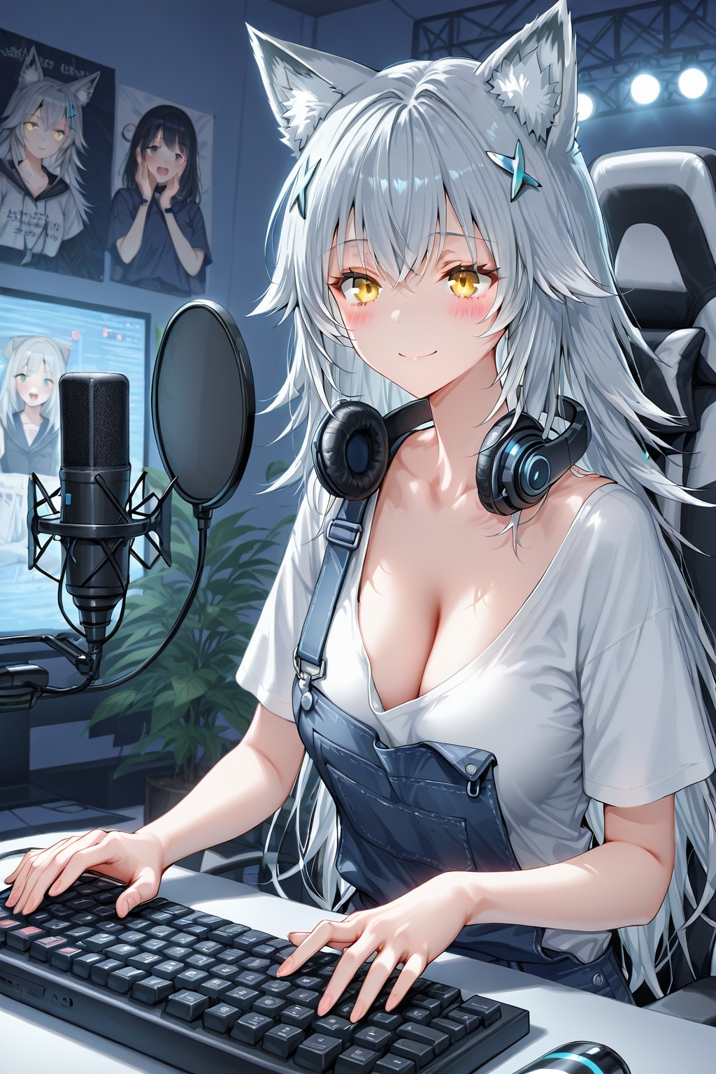 配信者 夢華(ゲーム配信で怒ってるのもありますw)