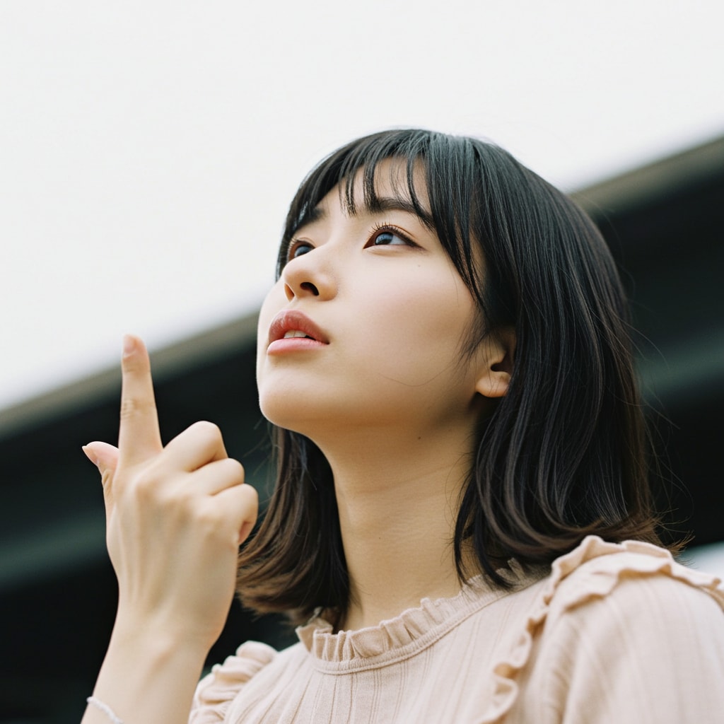 午前中のポートレート