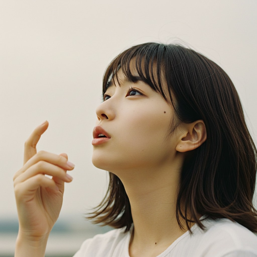 午前中のポートレート