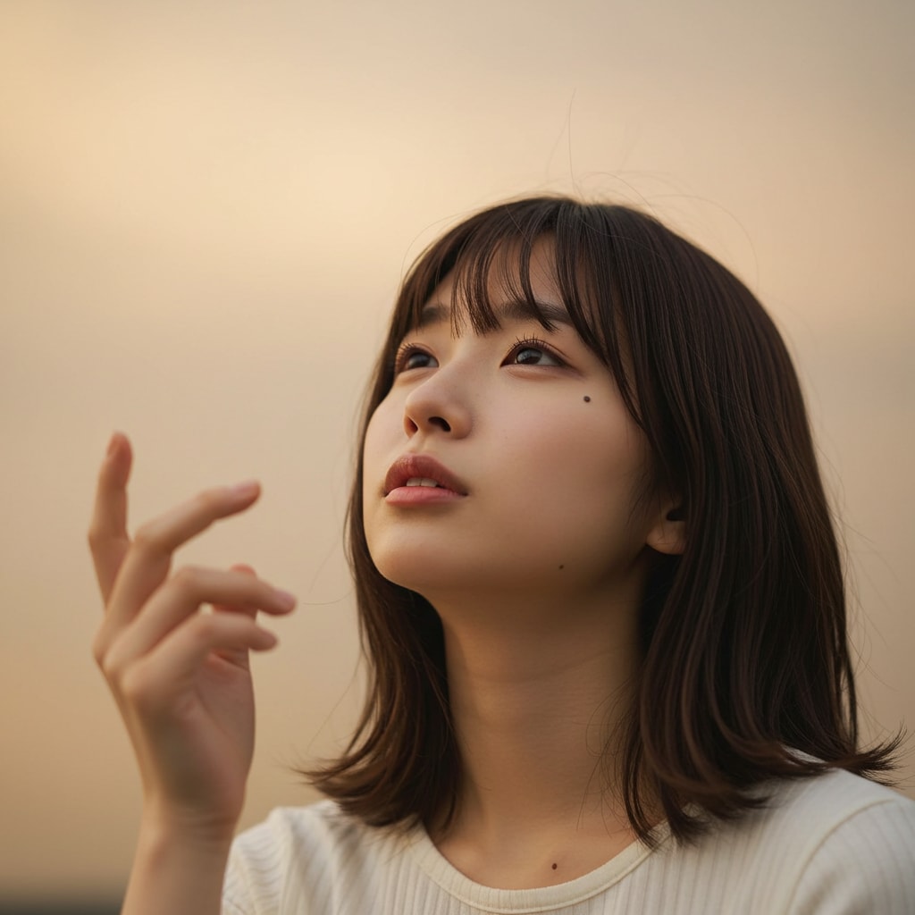 午前中のポートレート