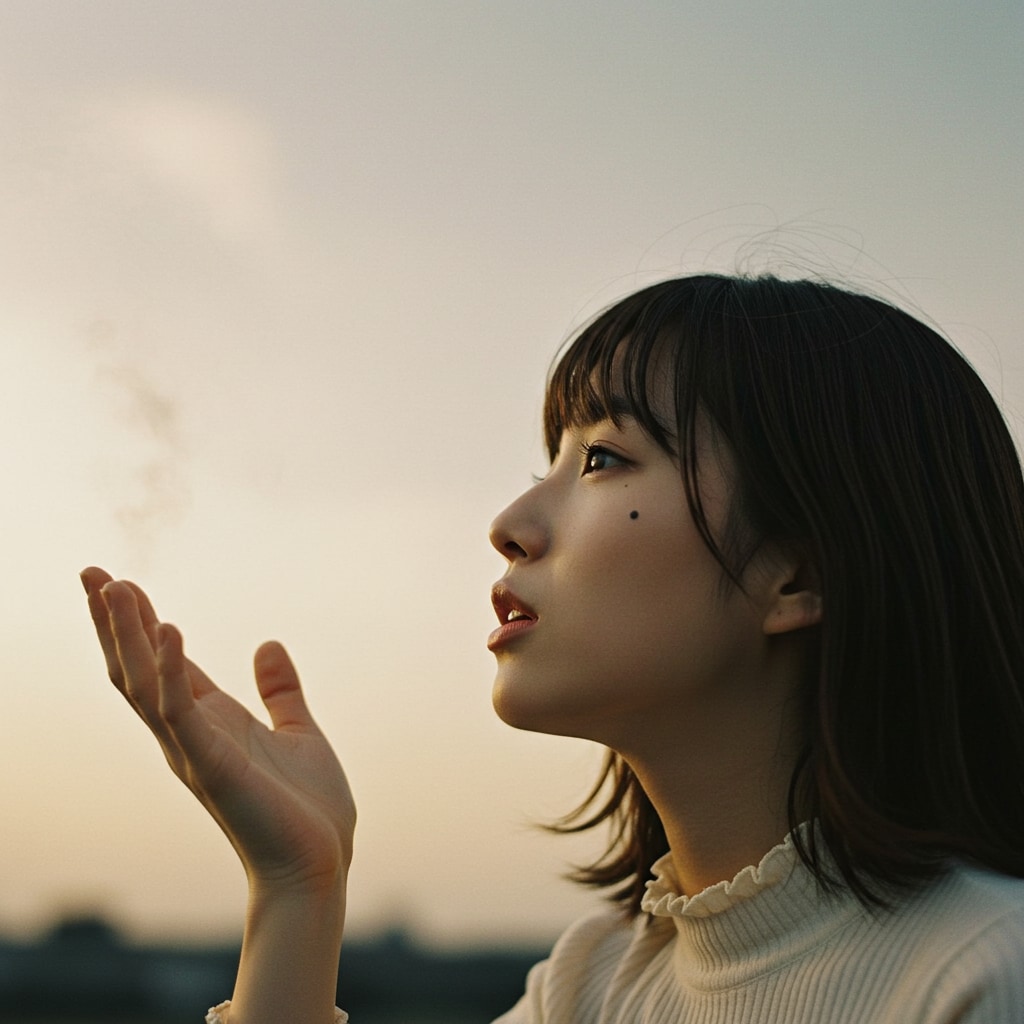 午前中のポートレート