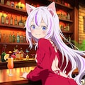🐈️猫のいるバーSeedream編 2枚目