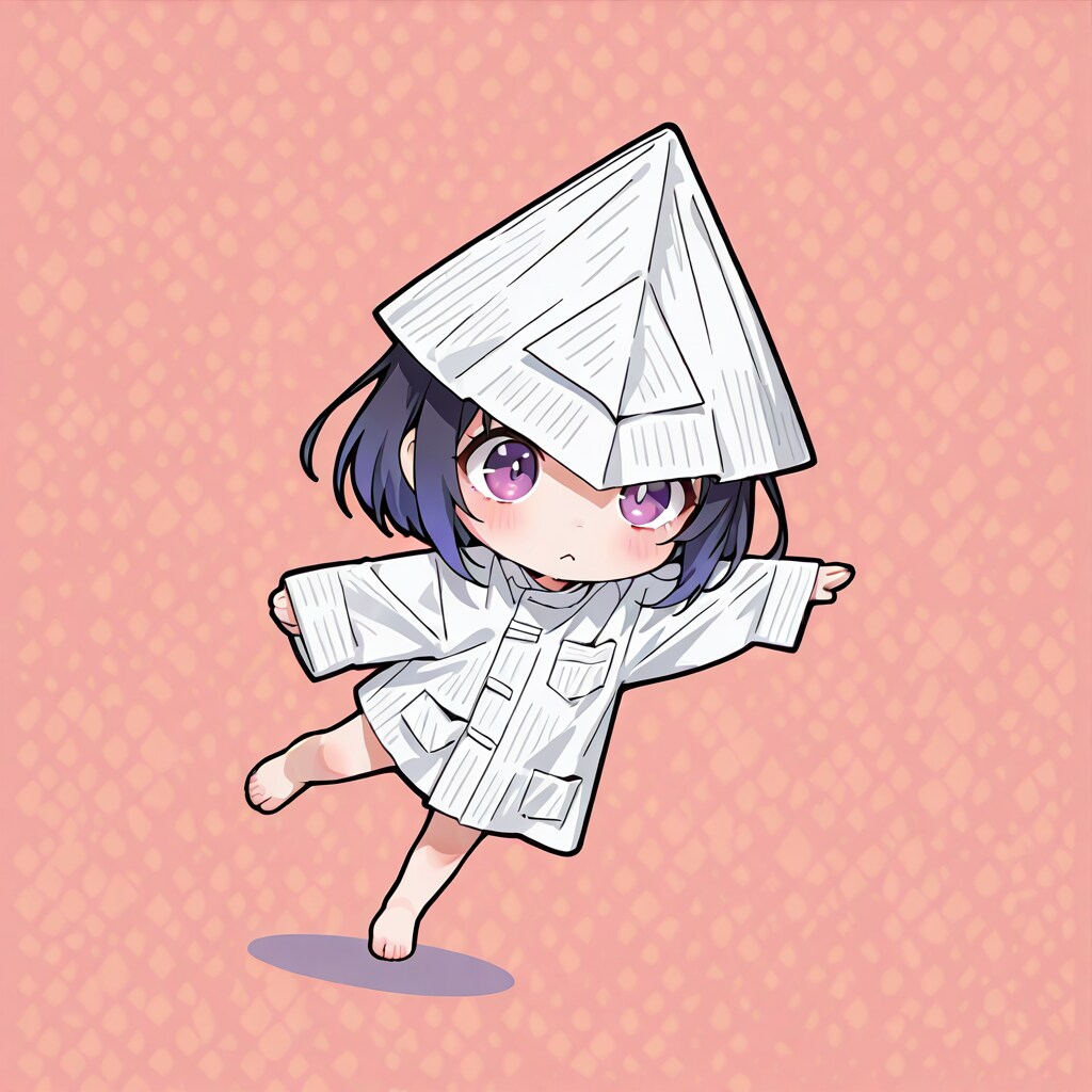 紙の服