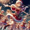 サンタガールマーチング2 9枚目