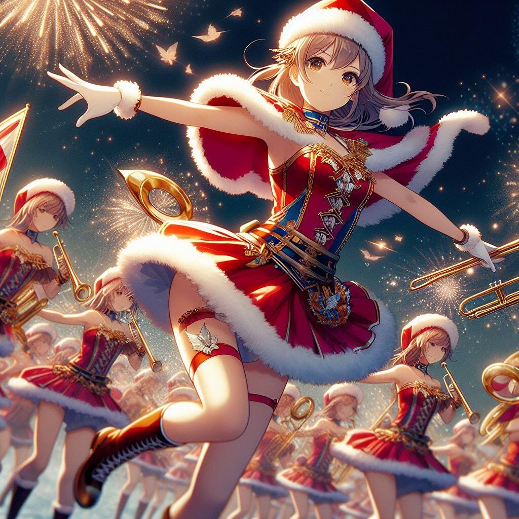 サンタガールマーチング2