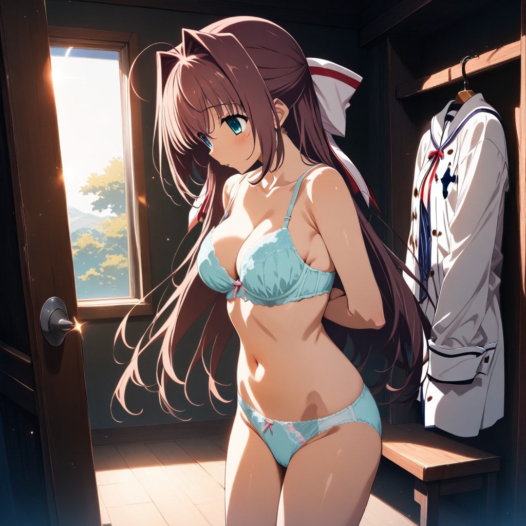 朝倉音姫着替え中