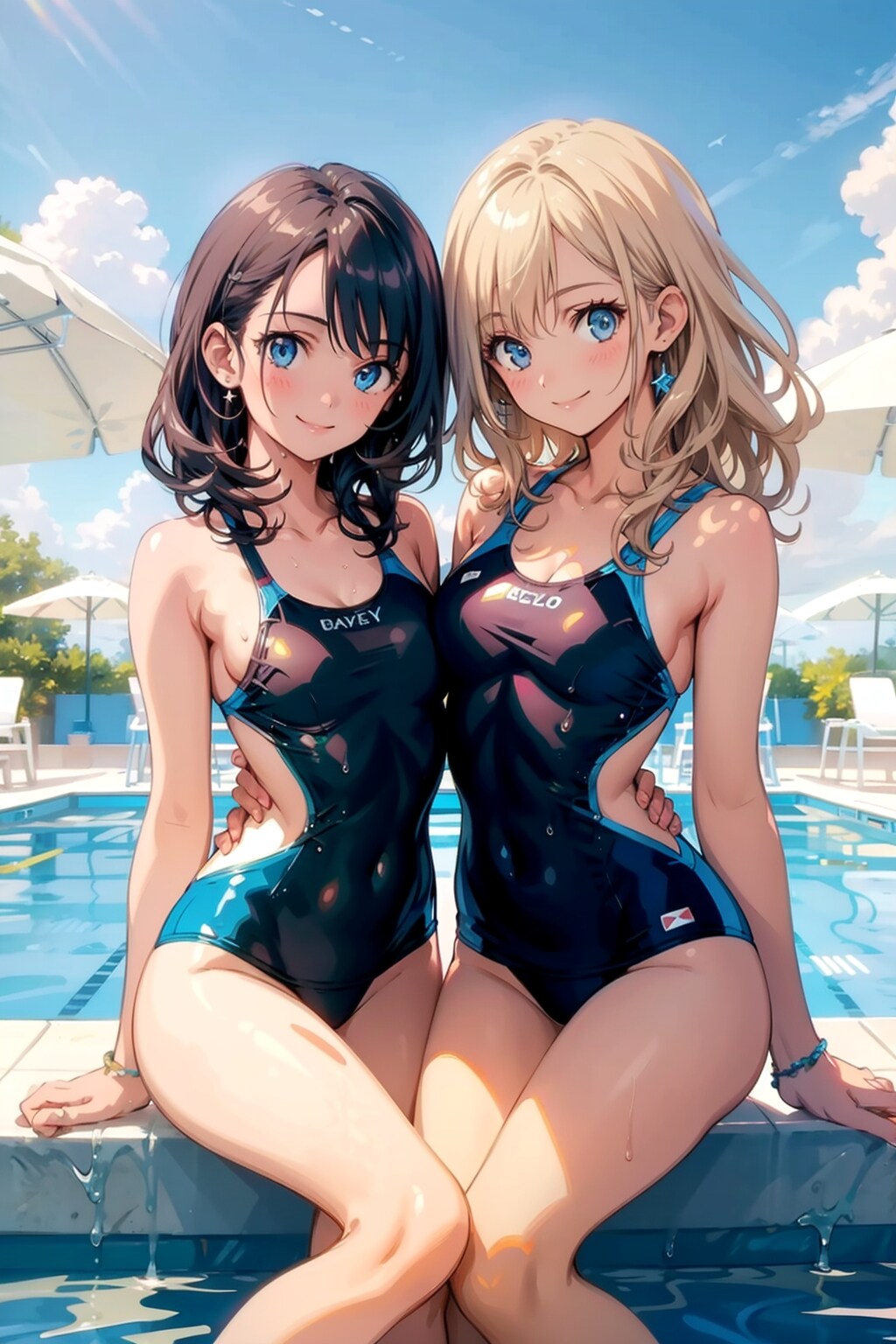 仲良し2人