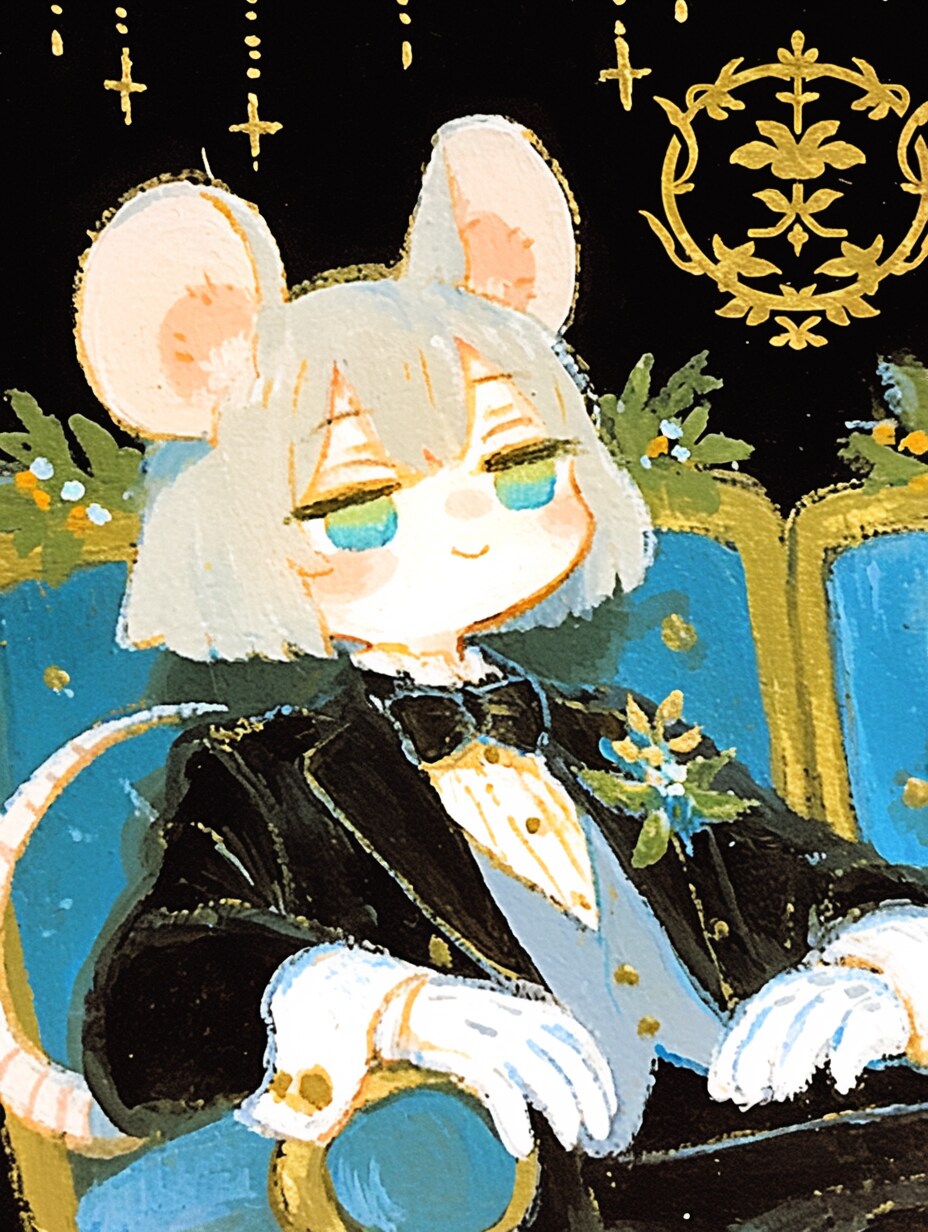 タキシードねず耳🐭