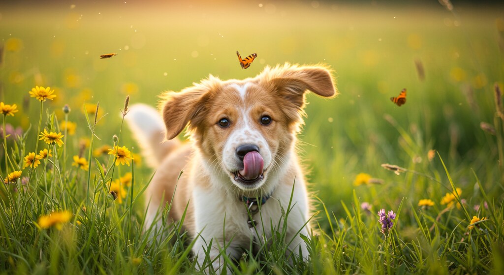 子猫が生成されすぎてお犬様はお怒りです