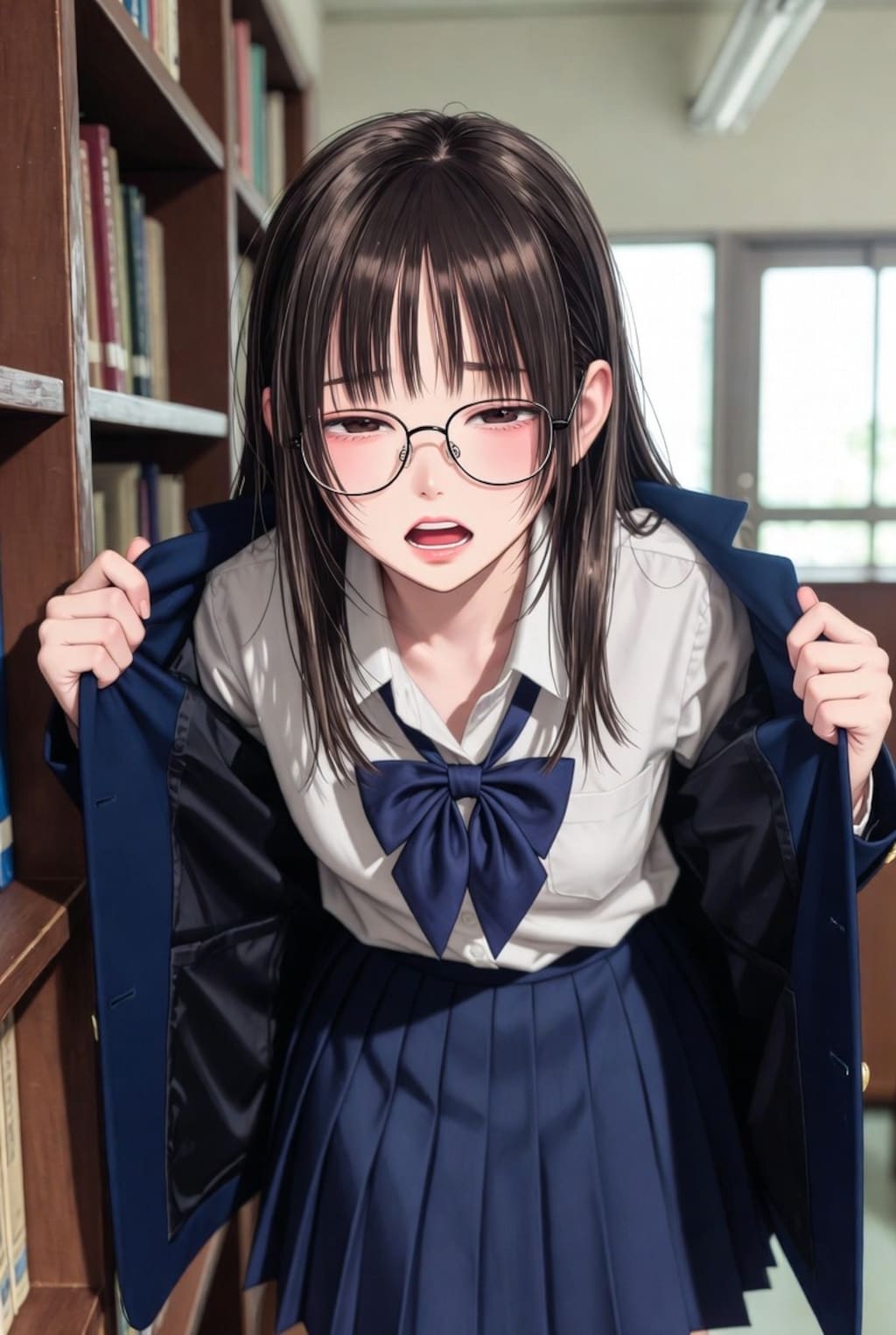 図書室で出会った女の子