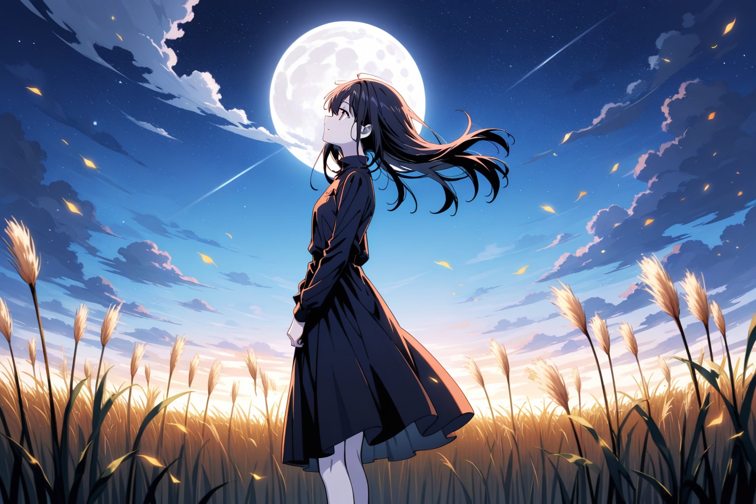 豊作を祈る依り代 #月明かりに照らされて | の人気AIイラスト・グラビア